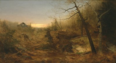 Herfst, Mill Stream, 1860 door Jervis McEntee