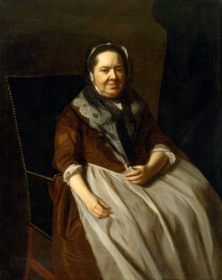 Portret van mevrouw Paul Richard, geboren Elizabeth Garland (1700-73) 1771 door John Singleton Copley