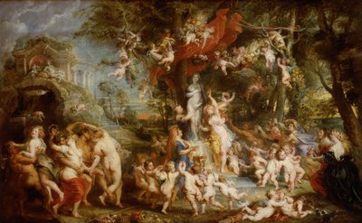Het feest van Venus door Peter Paul Rubens