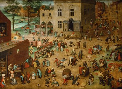 Kinderspellen, 1560 door Pieter Bruegel the Elder