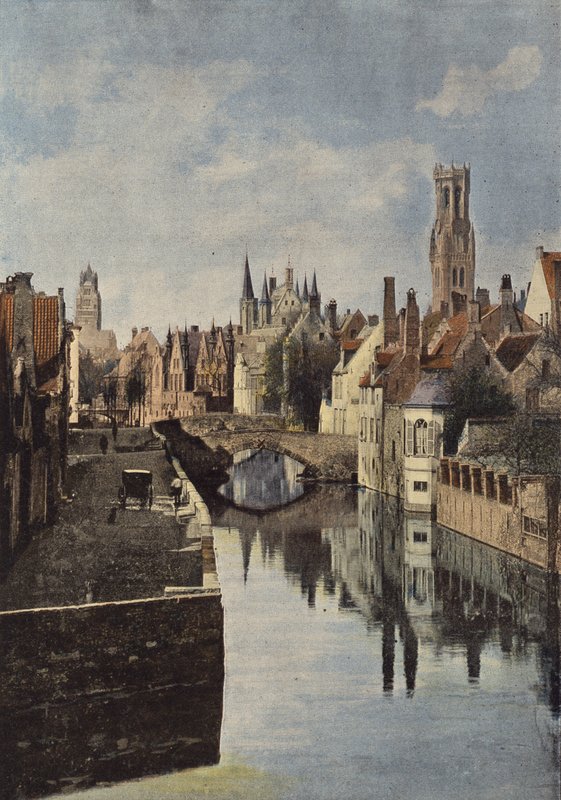 Brugge, het kanaal door European Photographer