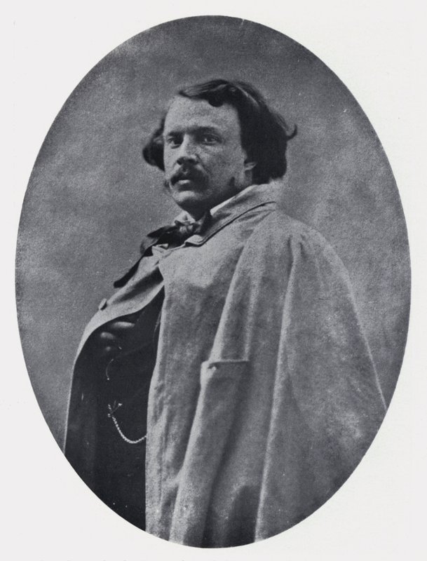 Gaspard Felix Tournachon (Nadar), genomen door zichzelf (zwart-wit foto) door Nadar