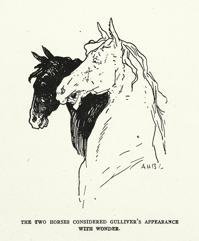 Illustratie voor Gulliver