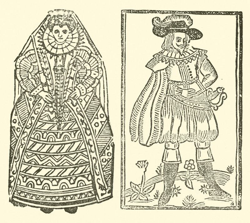Illustratie voor The Roxburghe Ballads door (after) English School