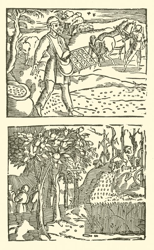 Illustratie voor The Roxburghe Ballads door (after) English School