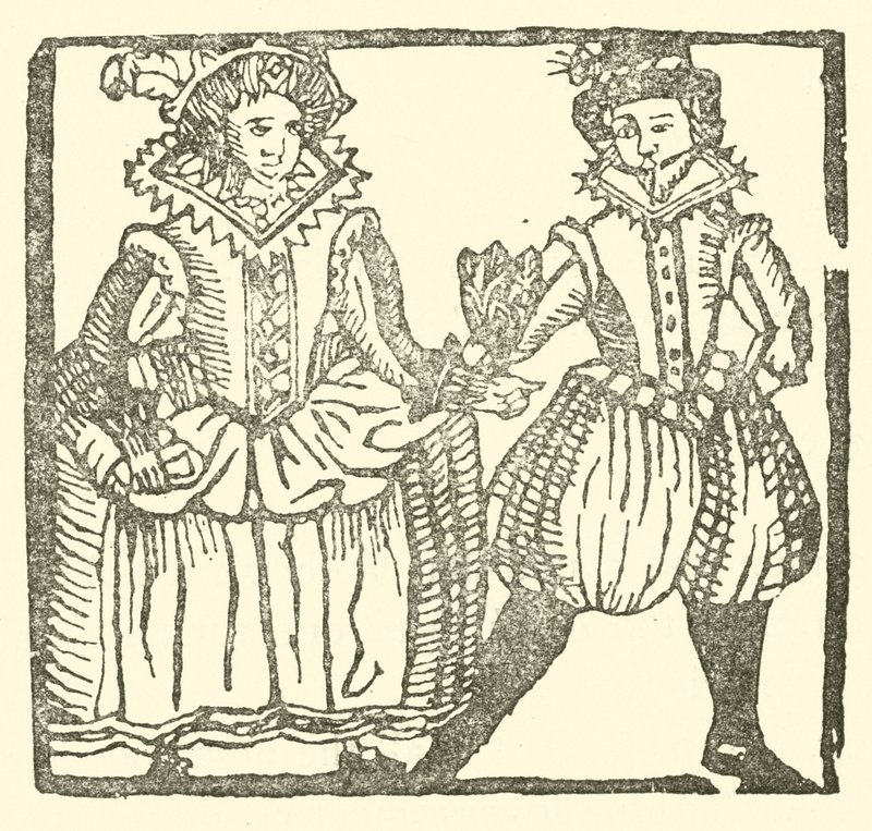 Illustratie voor The Roxburghe Ballads door (after) English School