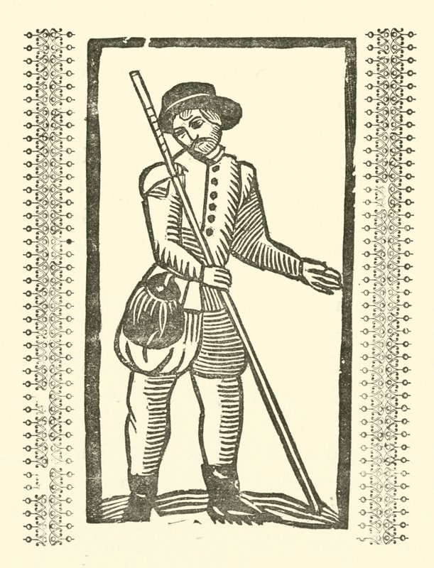 Illustratie voor The Roxburghe Ballads door (after) English School