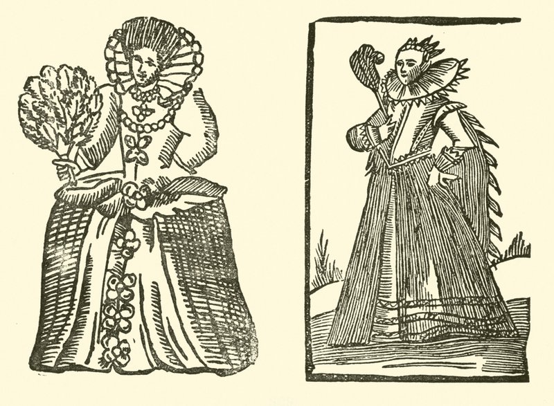 Illustratie voor The Roxburghe Ballads (houtsnede) door (after) English School