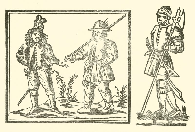 Illustratie voor The Roxburghe Ballads door (after) English School