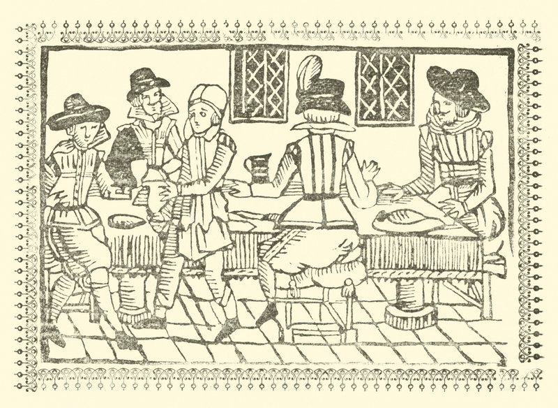 Illustratie voor The Roxburghe Ballads door (after) English School