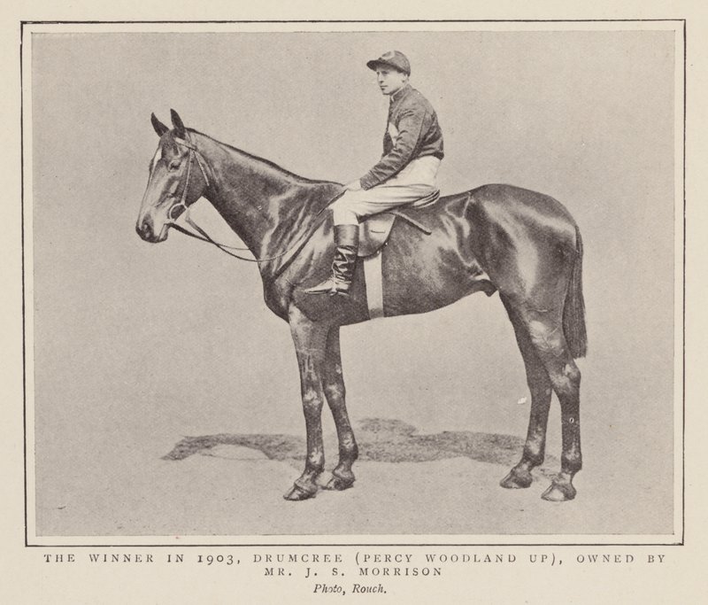 Drumcree, winnaar van de Grand National 1903 door (after) English photographer