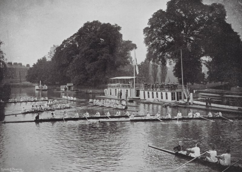 De Theems bij Oxford, De Achten na een Race door (after) English photographer