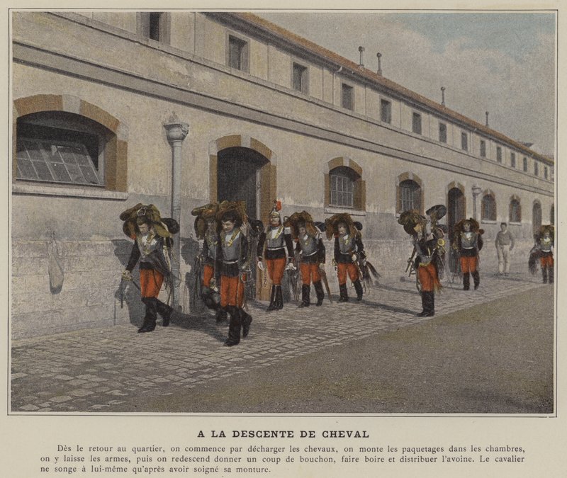 A la Descente de Cheval door (after) French Photographer