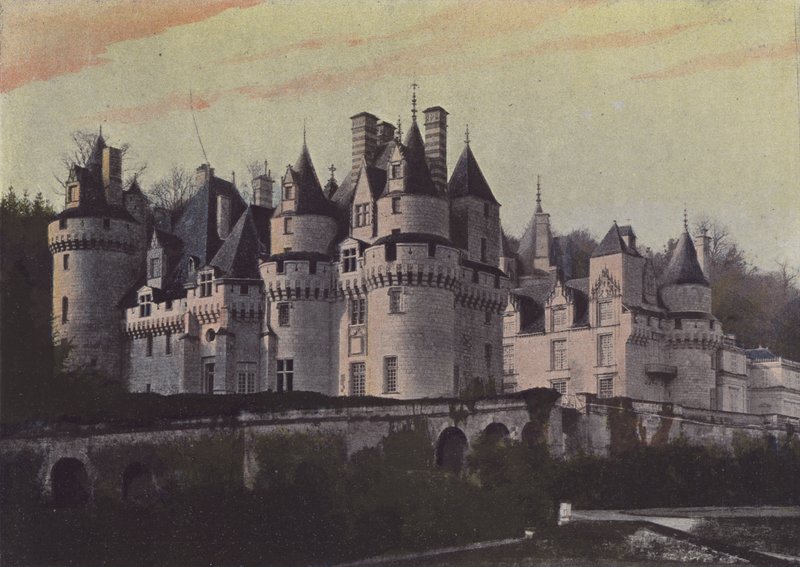 Kasteel van Usse door (after) French Photographer