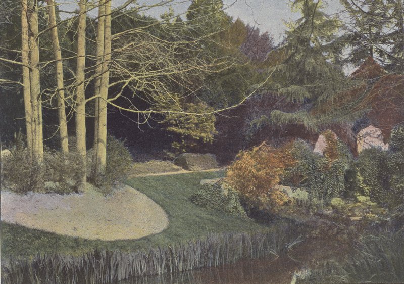 Nantes, Le Jardin des Plantes door (after) French Photographer