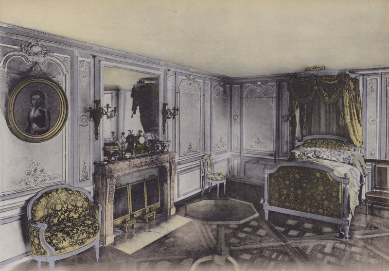 Petit Trianon, Kamer van Marie-Antoinette door (after) French Photographer