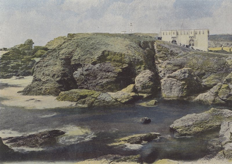 Oude Fort bij de Punt van Poulains, op Belle-Ile door (after) French Photographer