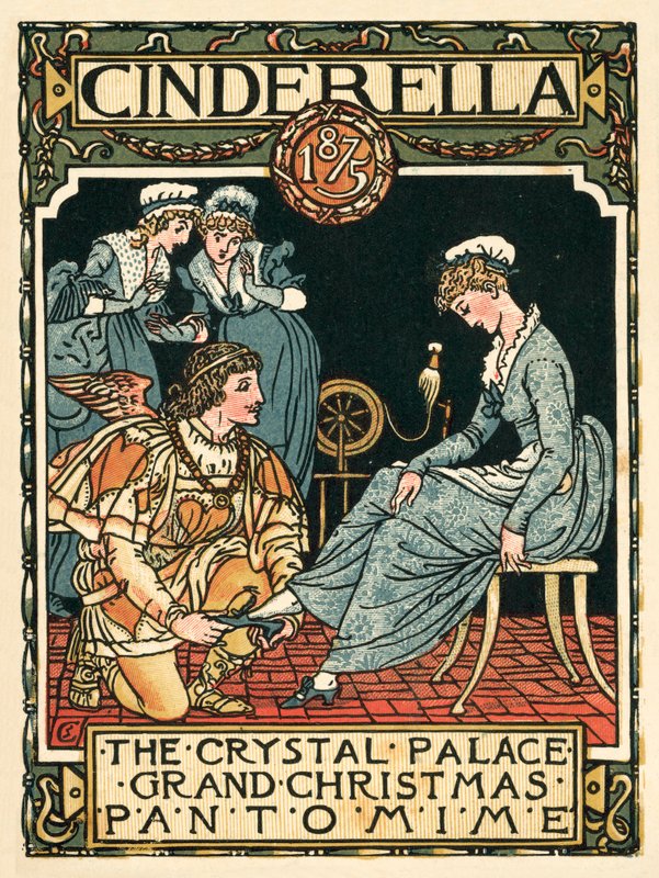 Assepoester, Crystal Palace Grand Christmas Pantomime, 1875 door English School
