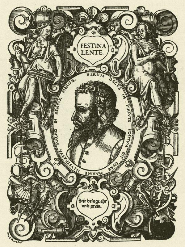 Leonhard Thurneysser, geleerde en alchemist aan het hof van keurvorst Johan George van Brandenburg door English School