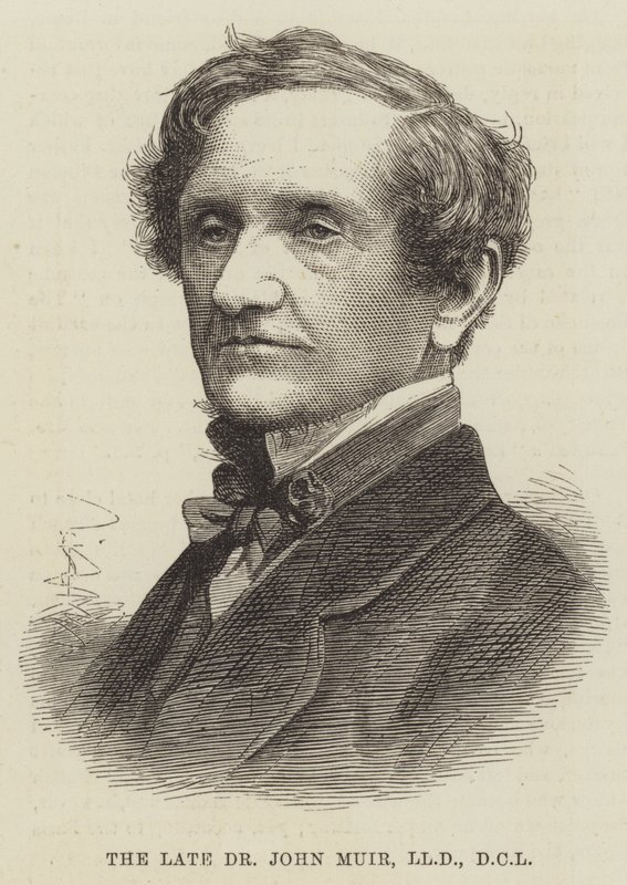 De wijlen Dr John Muir, LLD, DCL door English School