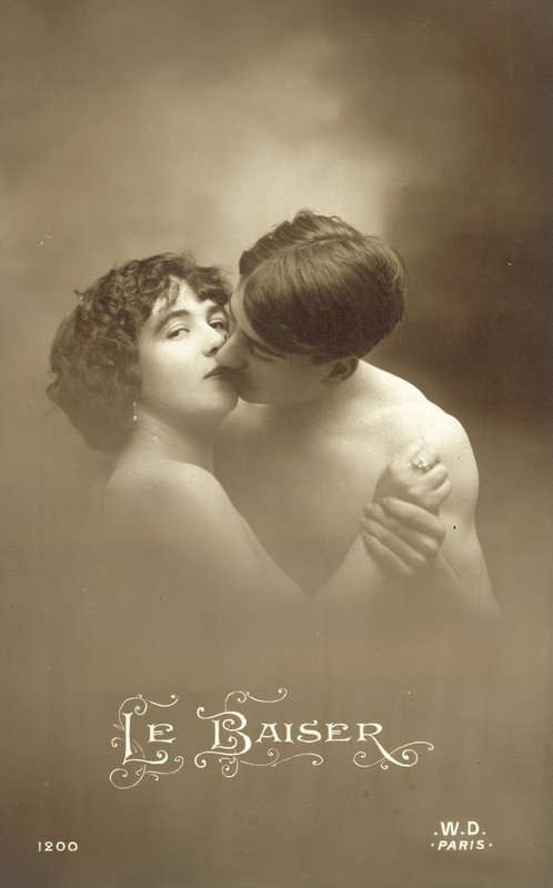 Le Baiser door French Photographer