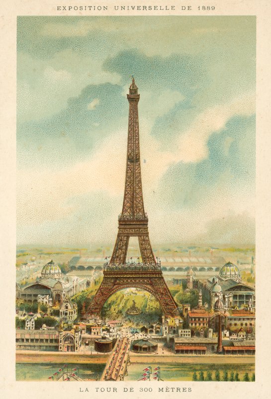 Eiffeltoren, Exposition Universelle 1889, Parijs door French School