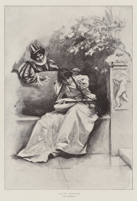 Liefdesmelodie door A.C. Weatherstone