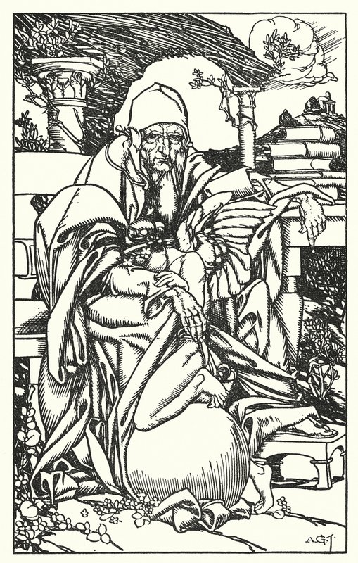 Illustratie voor Tennyson