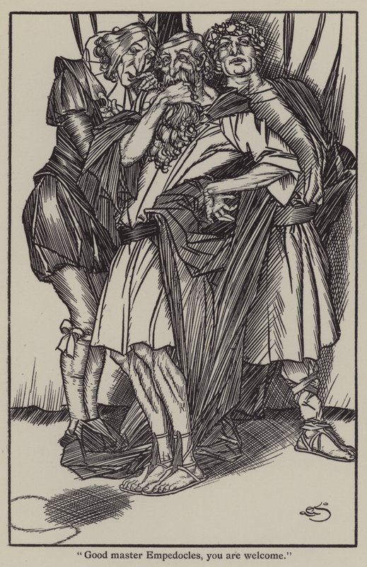 Illustratie voor The Essays of Elia door Charles Lamb door A. Garth Jones