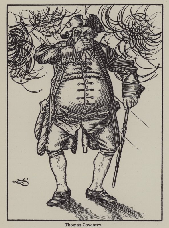 Illustratie voor The Essays of Elia door Charles Lamb door A. Garth Jones