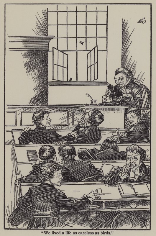 Illustratie voor The Essays of Elia door Charles Lamb door A. Garth Jones
