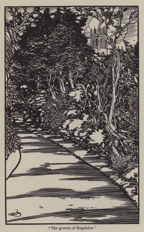 Illustratie voor The Essays of Elia door Charles Lamb door A. Garth Jones