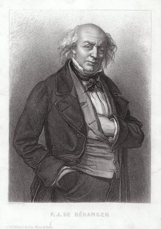 P J De Beranger door A. Masson