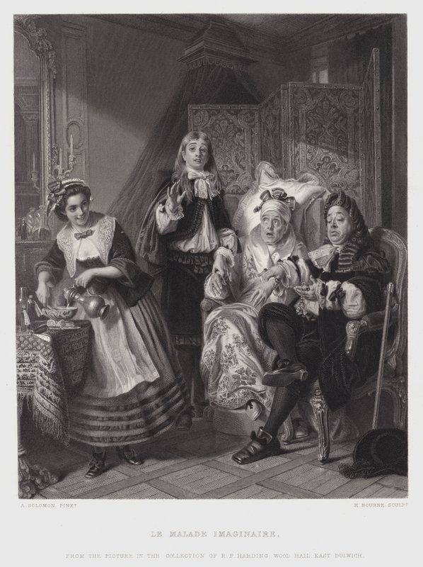 Le Malade Imaginaire door Abraham Solomon