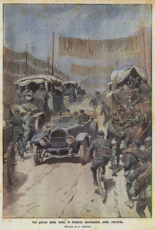 In de dagen van de strijd door Achille Beltrame