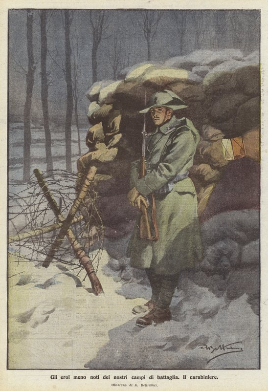De minder bekende helden van onze slagvelden door Achille Beltrame