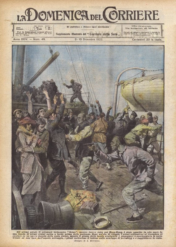 De laatste piraten door Achille Beltrame