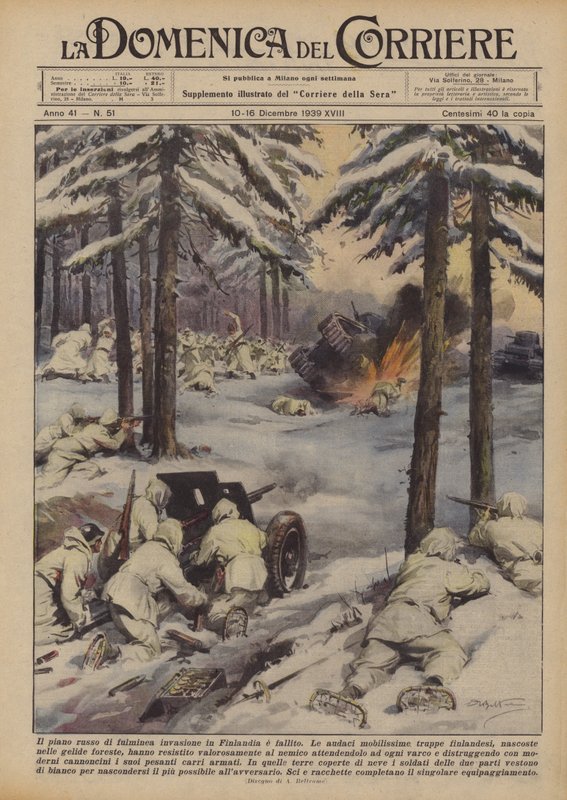 Het Russische plan voor een bliksemsnelle invasie in Finland is mislukt door Achille Beltrame