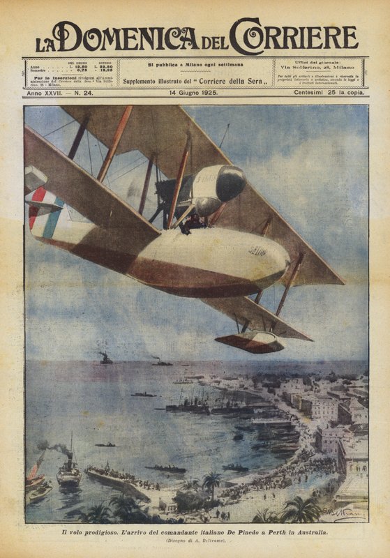 De wonderbaarlijke vlucht door Achille Beltrame