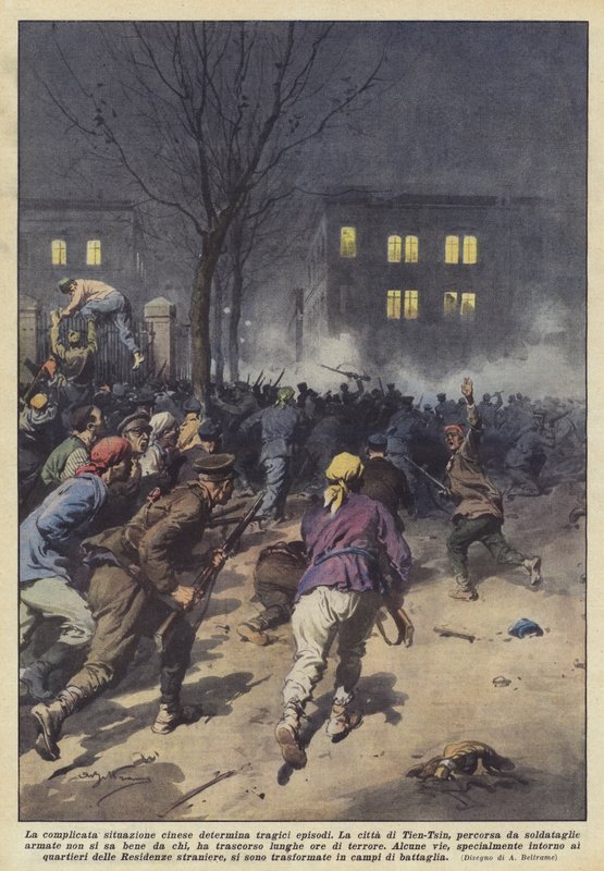 De gecompliceerde Chinese situatie veroorzaakt tragische episodes door Achille Beltrame