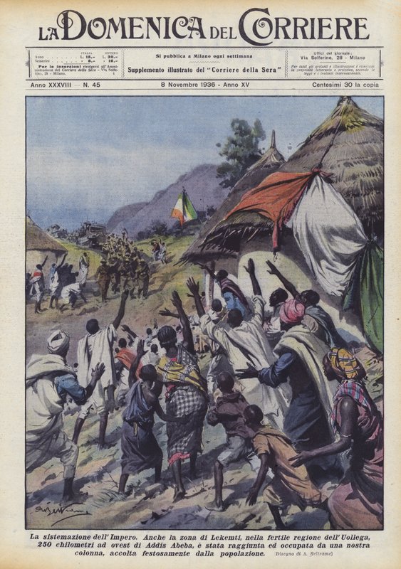 De regeling van het Rijk door Achille Beltrame
