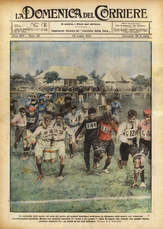 De curiositeiten van de sport door Achille Beltrame