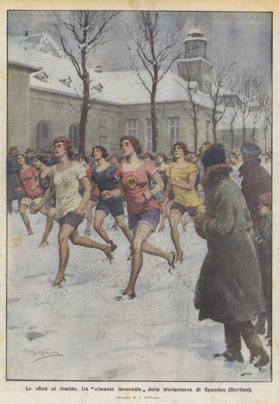 De uitdagingen van de kou door Achille Beltrame