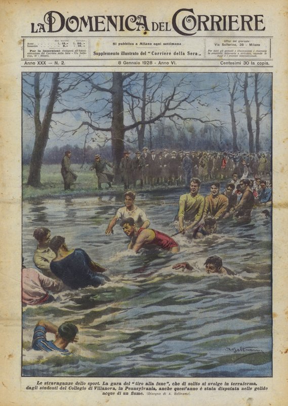 De eigenaardigheden van sport door Achille Beltrame