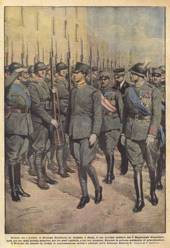 Soldaat onder de soldaten door Achille Beltrame