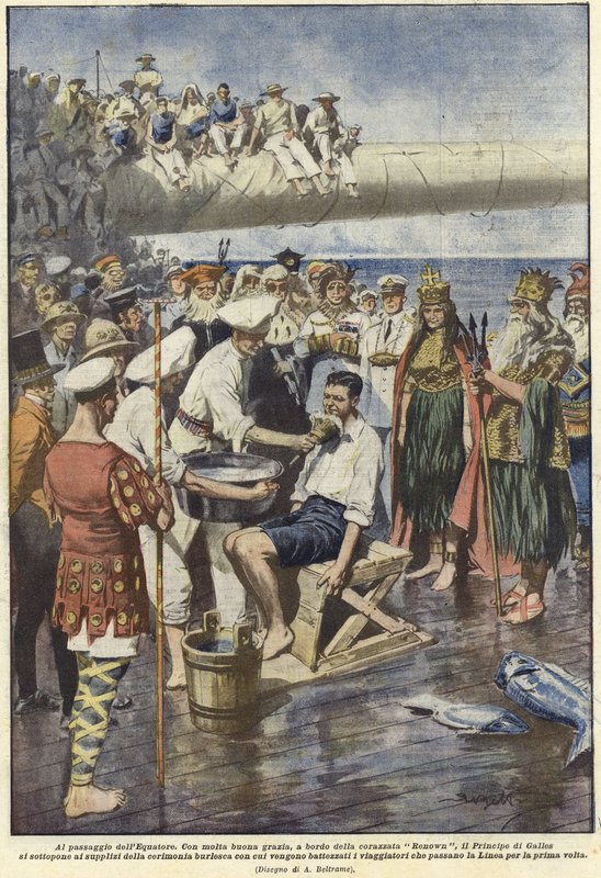 De Passage van de Evenaar door Achille Beltrame