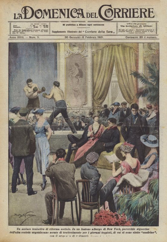 Een gedurfde poging tot sociale hervorming door Achille Beltrame