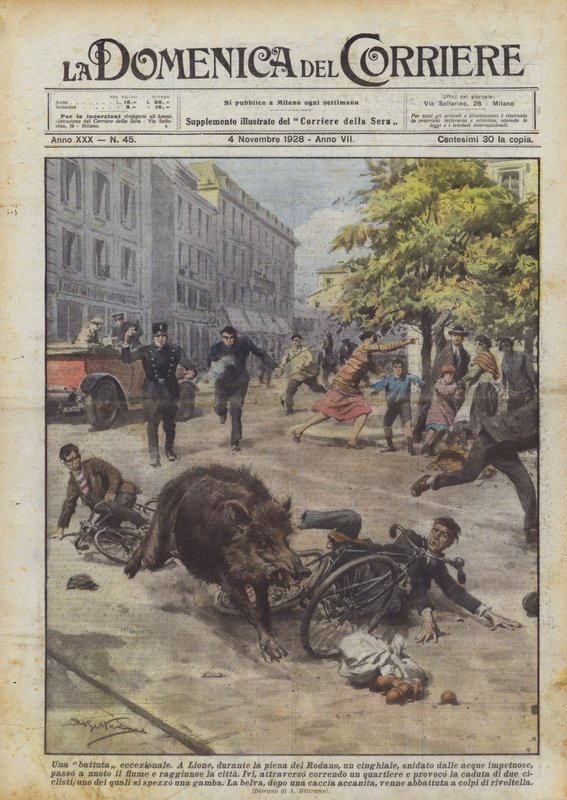 Een uitzonderlijke jacht door Achille Beltrame
