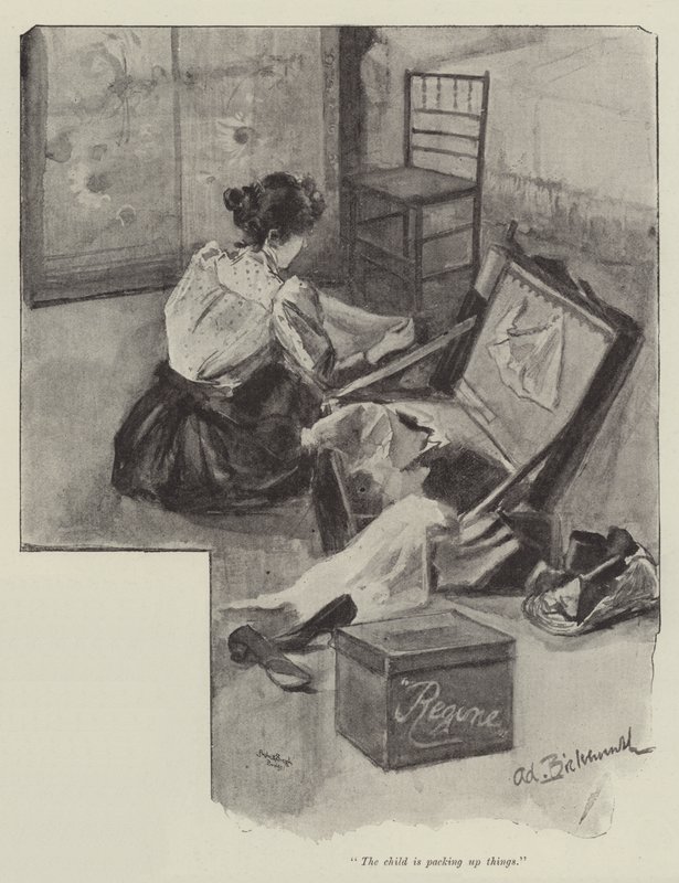 De Opstandige Koningin, door Walter Besant door Adolphe Birkenruth