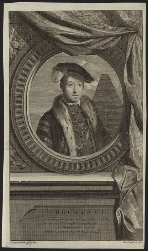 Koning Edward VI van Engeland en Ierland door Adriaan van der Werff